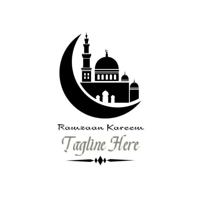 Ramzaan Logo Logótipo template