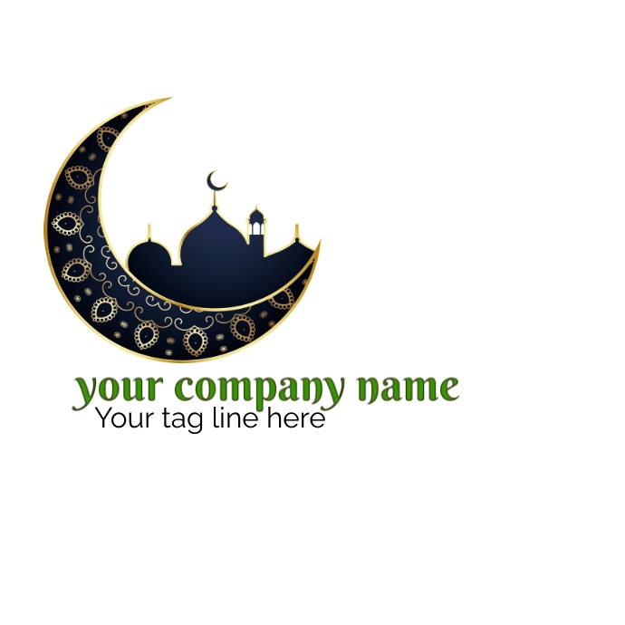 Ramzan logo template