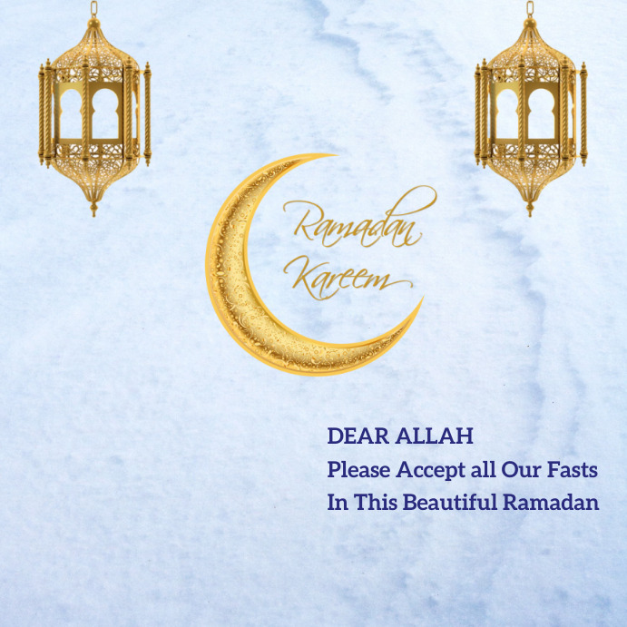 ramzan poster template