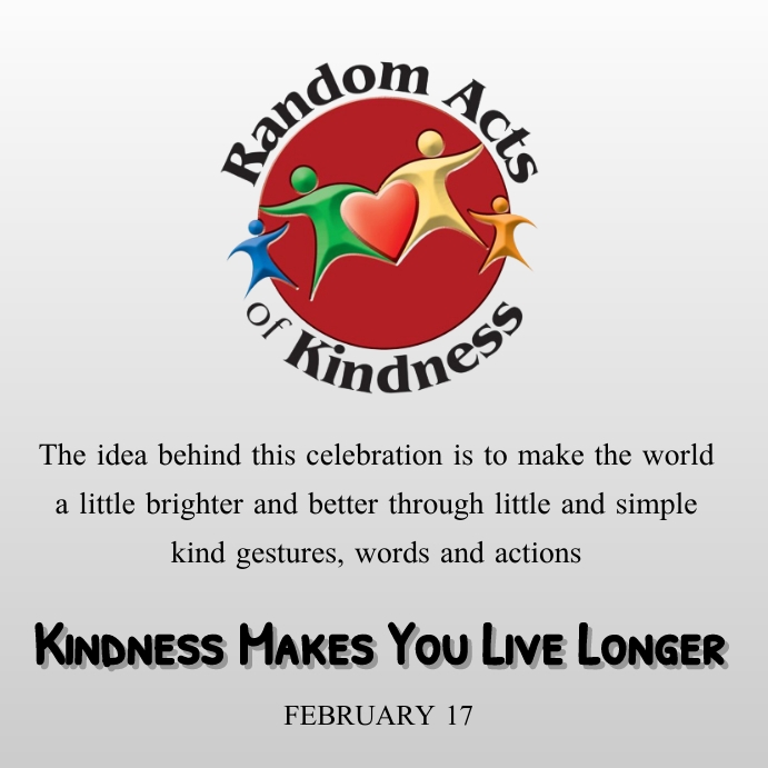 Kindness Posts Random act of kindness day Instagram Post. Template | PosterMyWall