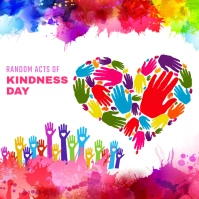 random acts of kindness day Message Instagram template