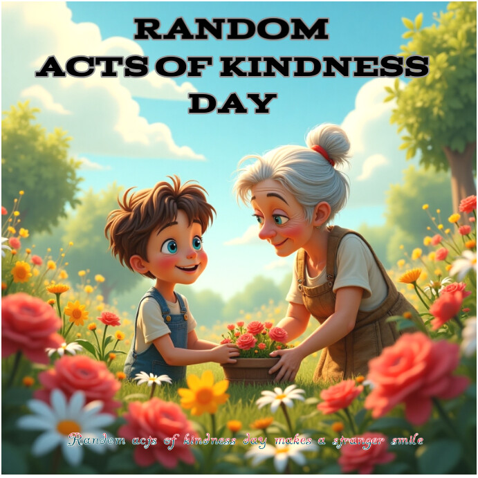 Random acts of kindness day Instagram post Template | PosterMyWall