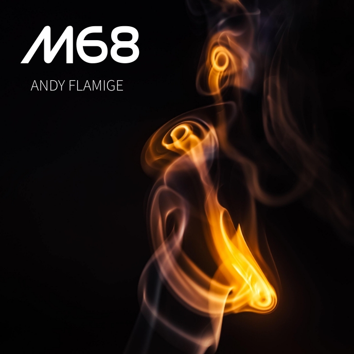 random smokey album art Pochette d'album template