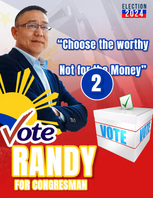 Randy Campaign Flyer Template PosterMyWall