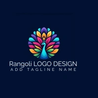 Rangoli Logo template