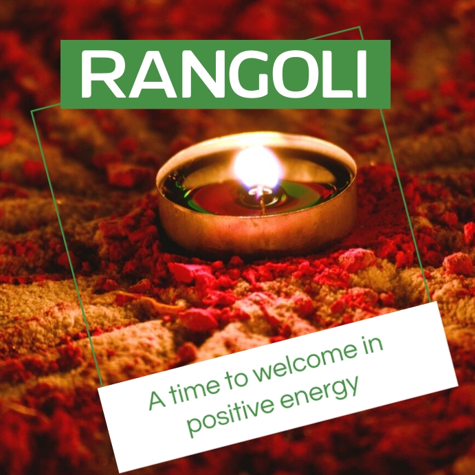 Plantilla de Rangoli | PosterMyWall