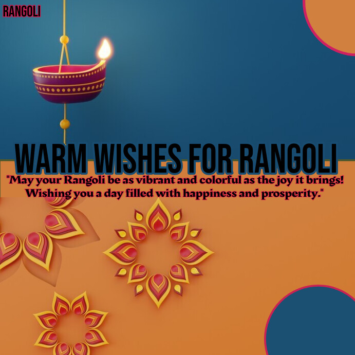 Plantilla de Rangoli | PosterMyWall
