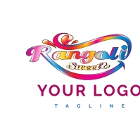 Rangoli logo template