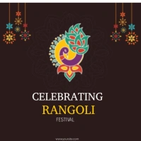 Rangoli Templates design Square (1:1)