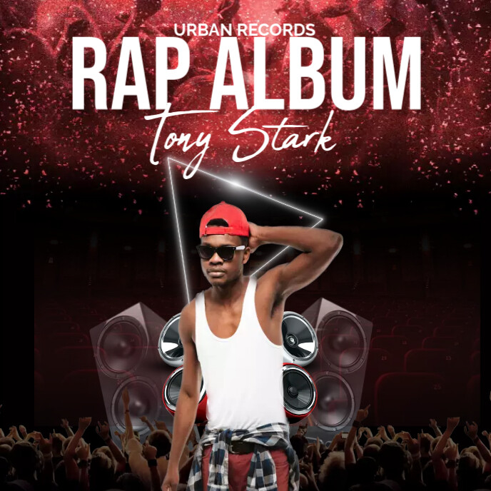 Rap Album Cover Template PosterMyWall Rap Album Cover Template PosterMyWall