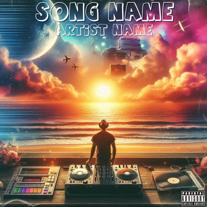 Rap Album Cover Template PosterMyWall rap-album-cover-template-postermywall