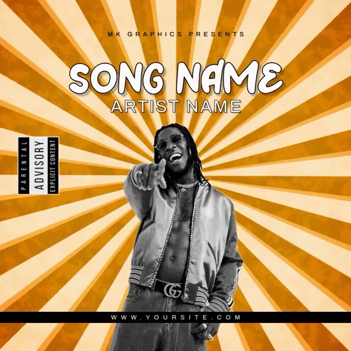 Rap Album cover Template | PosterMyWall Rap Album cover Template | PosterMyWall