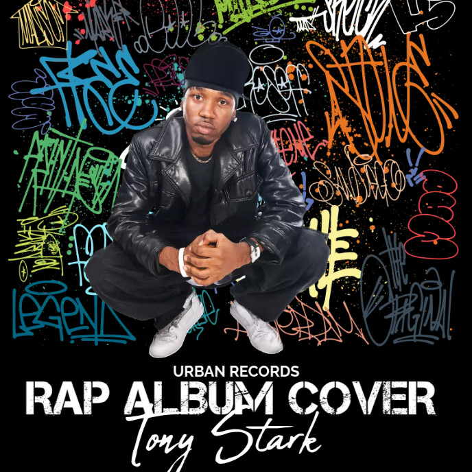 Rap Album Cover Template PosterMyWall