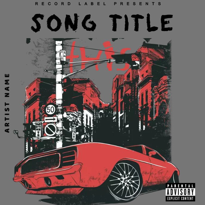 Rap album cover Template | PosterMyWall