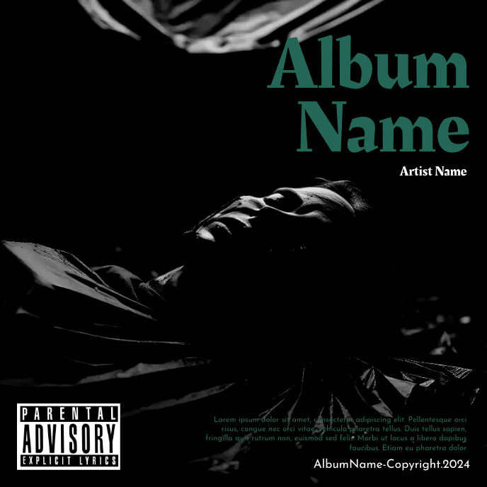 Plantilla de Rap Album Dead | PosterMyWall