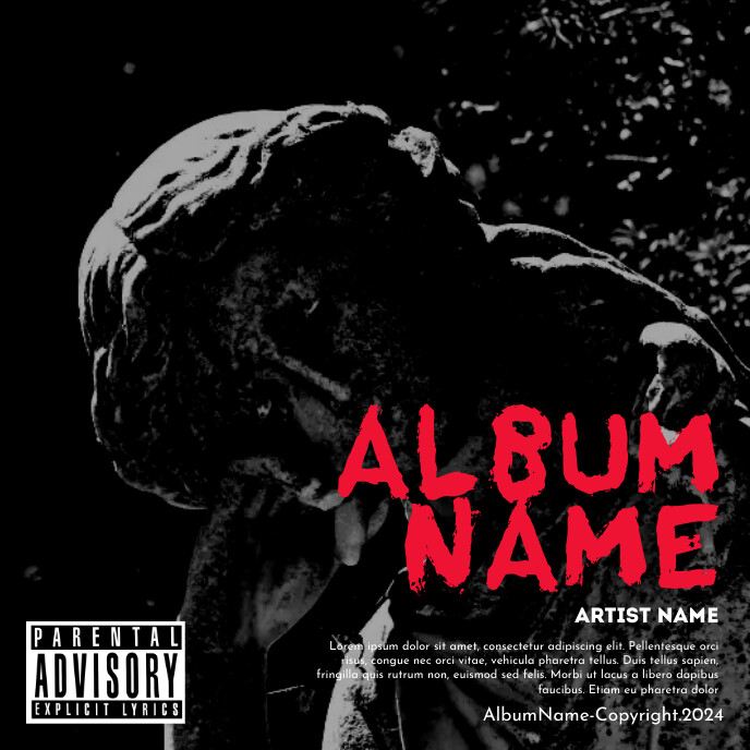Sad Raper Wall Copy of Rap Album Sad Statue | PosterMyWall
