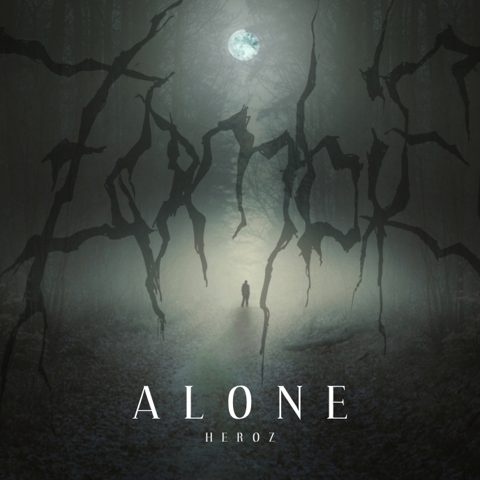 ALONE RAP CD Album/Mixtape Cover Design Template | PosterMyWall