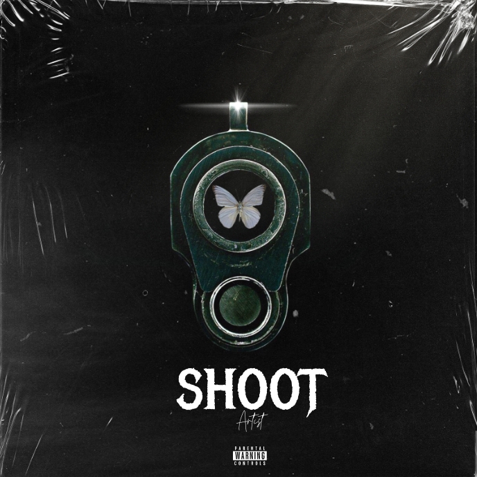 RAP CD Album/Mixtape Cover Design Template