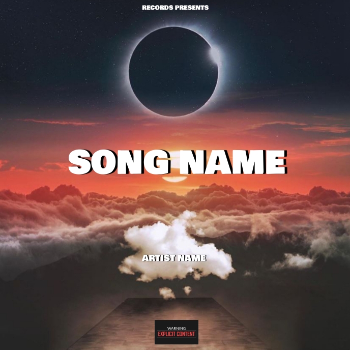 Copy of rap mixtape cover art design template PosterMyWall