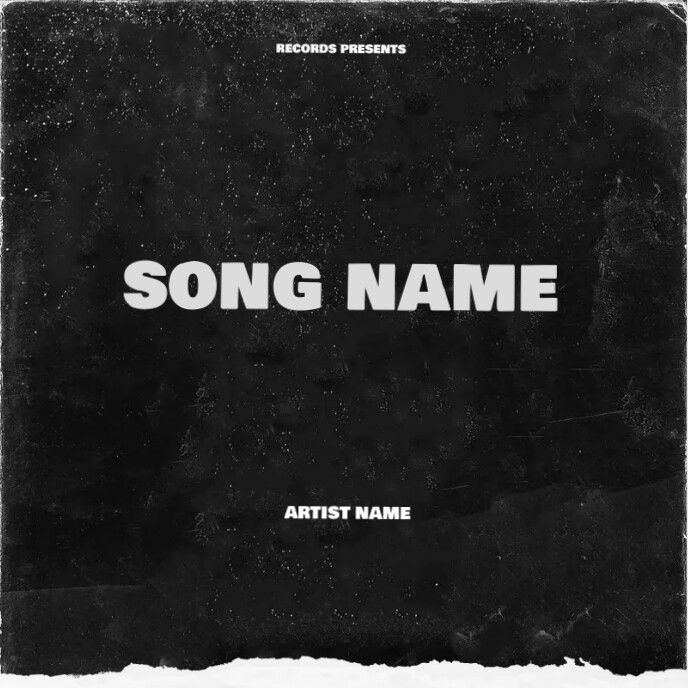 rap mixtape cover art design template PosterMyWall