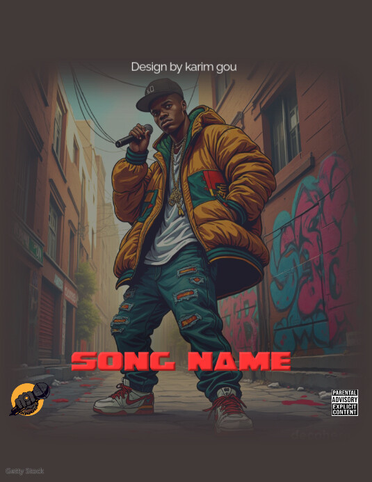 Rap music Template | PosterMyWall