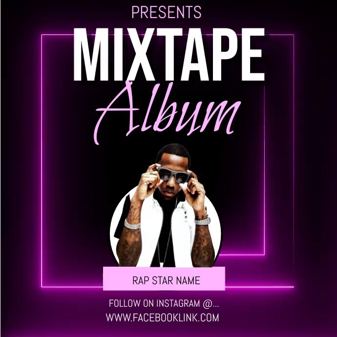RAP RAPPER RAPPING HIP HOP POP Template | PosterMyWall