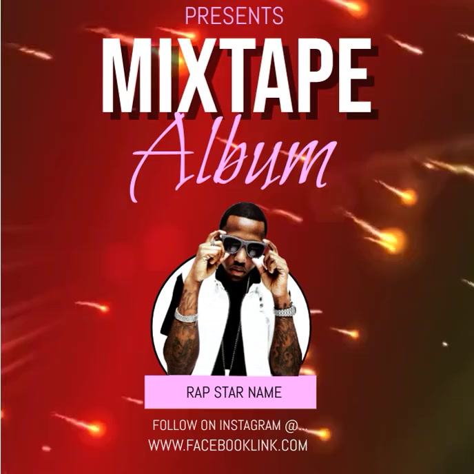 RAP RAPPER RAPPING HIP HOP POP Template | PosterMyWall