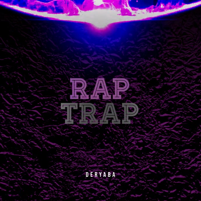 Rap Trap Purple Instagram Video Mixtape Cover Template | PosterMyWall