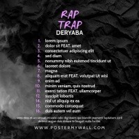 Rap Trap Smoke Video Mixtape Cover Template