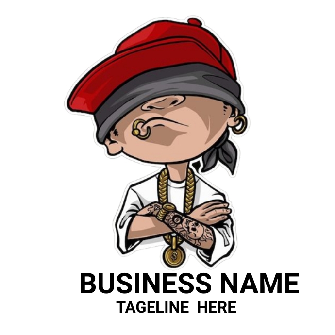Trim Rapper Logo Copy of Rapperman logo | PosterMyWall