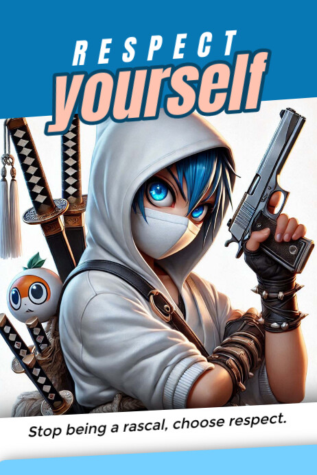Rascal Poster template