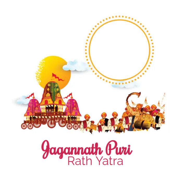 ratha yatra Message Instagram template