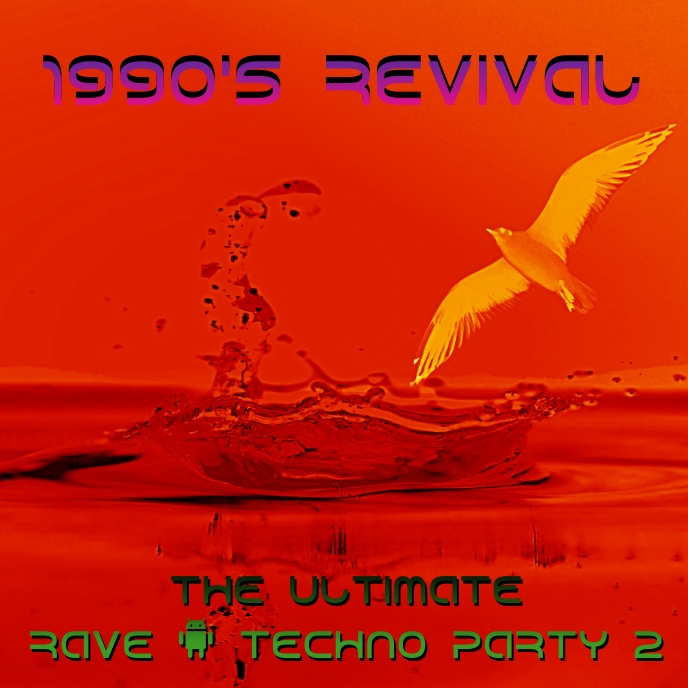 Rave & Techno Party 2 Template | PosterMyWall