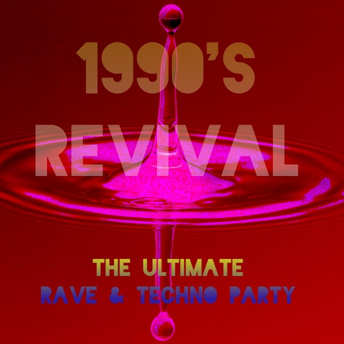 Rave & Techno Party Template | PosterMyWall