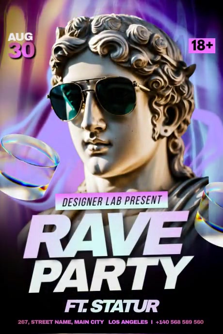 Advert Day Rave Copy of Rave Party Ads | PosterMyWall