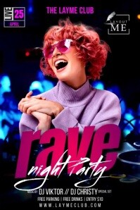 Rave Party Video Ads Template | PosterMyWall