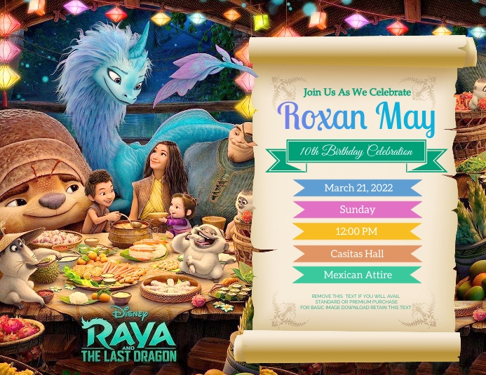 Raya Template | PosterMyWall