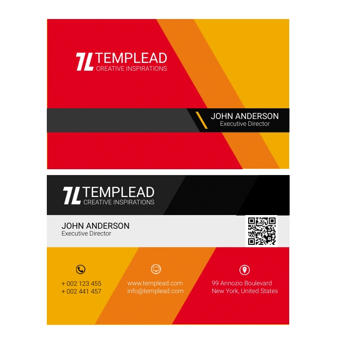 Rays Calling Card Instagram Post template