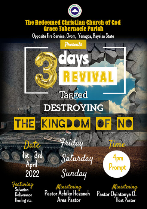 Rccg Template | PosterMyWall