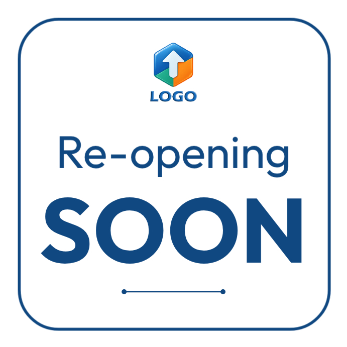 Plantilla de Re opening soon flyer | PosterMyWall