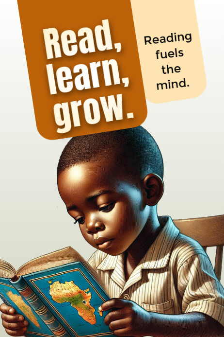 Read Poster template