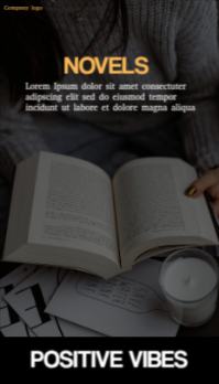 Reading adventures Business Card template