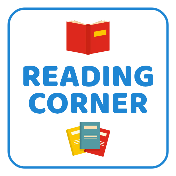 Reading Corner Sign for School Library Classroom Study Area and Quiet ...