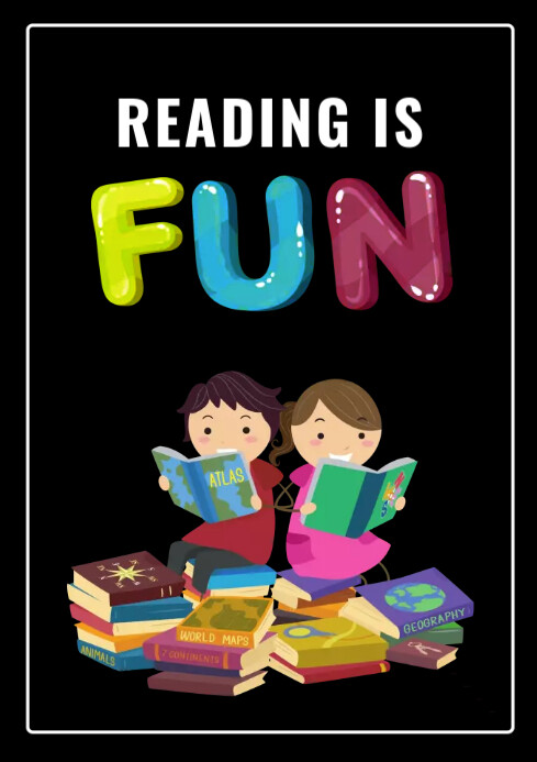 Reading is Fun Template | PosterMyWall