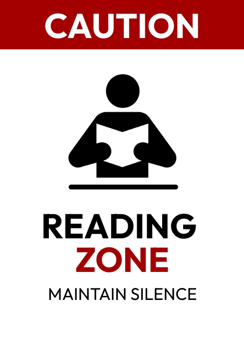 READING ZONE BANNER Template | PosterMyWall