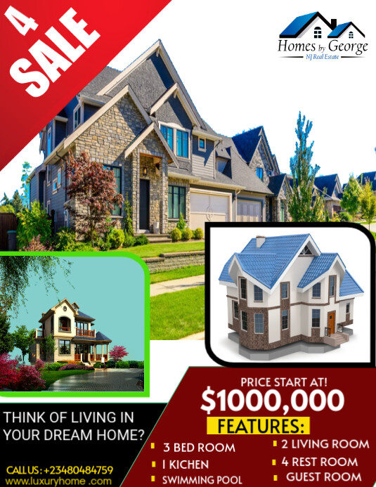 REAL ESTAE Pamflet (VSA Brief) template