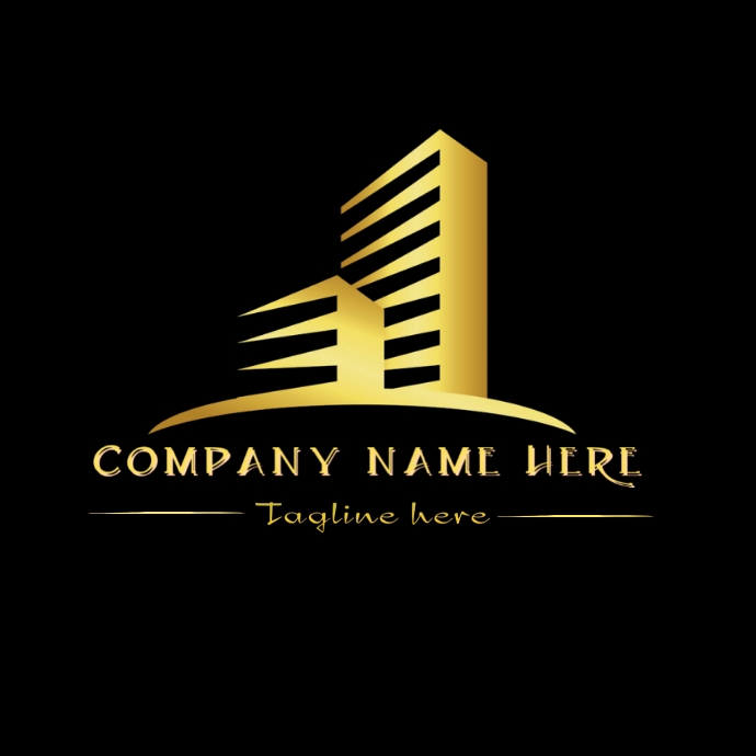 Real estate, construction, architecture logo template