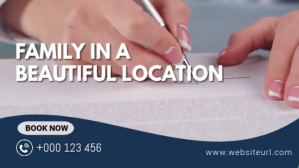 Real estate,corporate Digitalt display (16:9) template