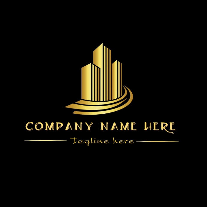 Real estate, construction, architecture logo template