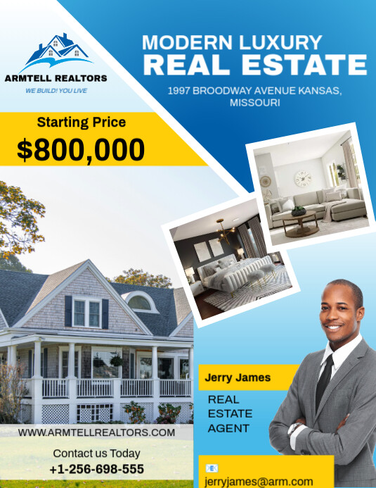 Copy of Real Estate & House For Sale Ad | PosterMyWall